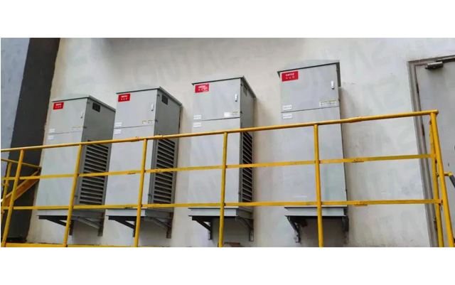 除尘新风系统在高低变频器/配电室中除尘降温利